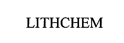 Trademark Logo LITHCHEM
