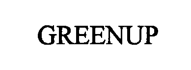 Trademark Logo GREENUP