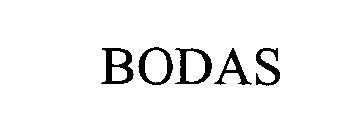 Trademark Logo BODAS
