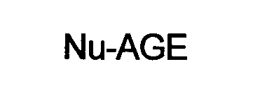 Trademark Logo NU-AGE