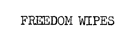  FREEDOM WIPES