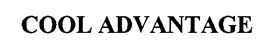 Trademark Logo COOL ADVANTAGE