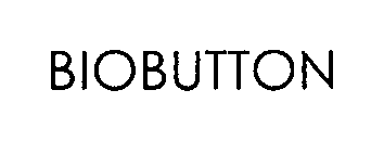 Trademark Logo BIOBUTTON