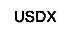 Trademark Logo USDX