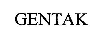 Trademark Logo GENTAK