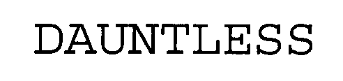 Trademark Logo DAUNTLESS