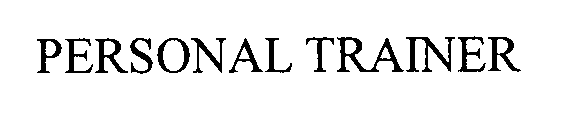 Trademark Logo PERSONAL TRAINER
