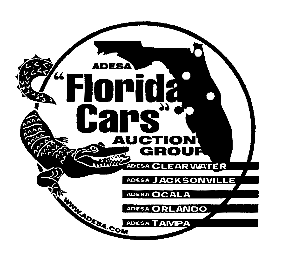  ADESA "FLORIDA CARS" AUCTION GROUP ADESA CLEARWATER ADESA JACKSONVILLE ADESA OCALA ADESA ORLANDO ADESA TAMPA WWW.ADESA.COM