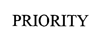 Trademark Logo PRIORITY