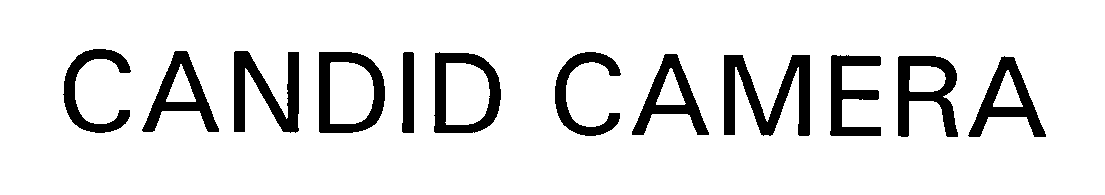 Trademark Logo CANDID CAMERA