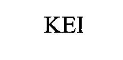 Trademark Logo KEI