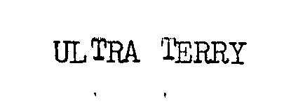 Trademark Logo ULTRA TERRY