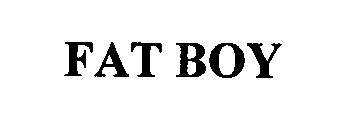 Trademark Logo FAT BOY