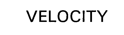 Trademark Logo VELOCITY