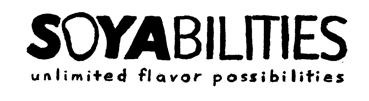  SOYABILITIES UNLIMITED FLAVOR POSSIBILITIES