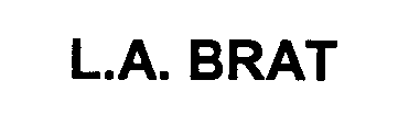 Trademark Logo L.A. BRAT