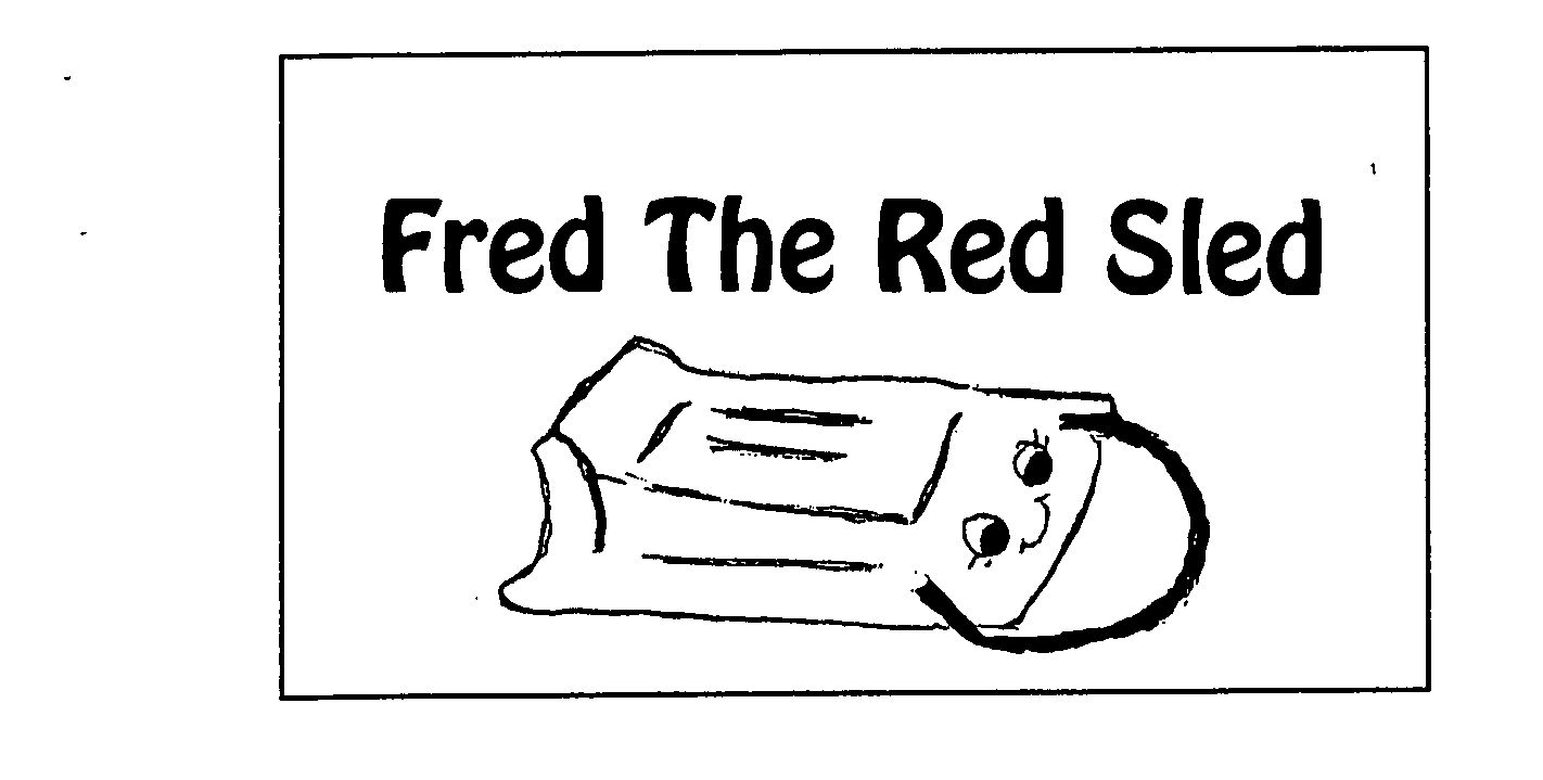 Trademark Logo FRED THE RED SLED
