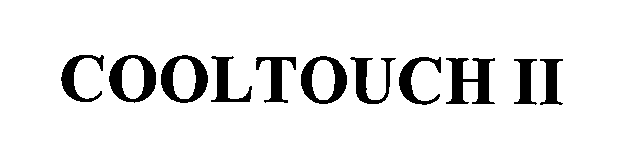 Trademark Logo COOLTOUCH II