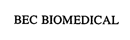  BEC BIOMEDICAL