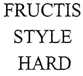  FRUCTIS STYLE HARD