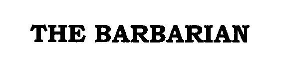 THE BARBARIAN