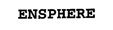 Trademark Logo ENSPHERE