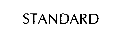 Trademark Logo STANDARD