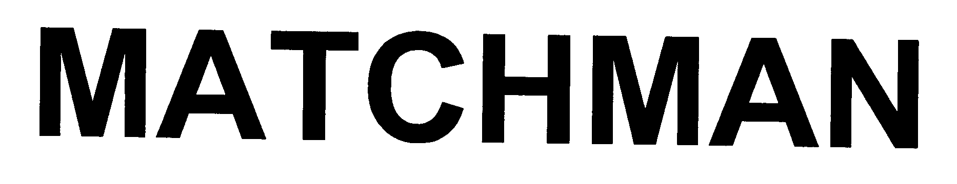 Trademark Logo MATCHMAN