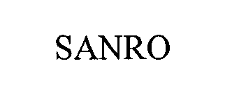 Trademark Logo SANRO