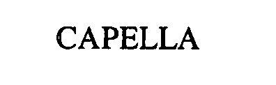 Trademark Logo CAPELLA
