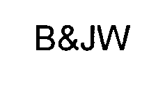 Trademark Logo B&JW