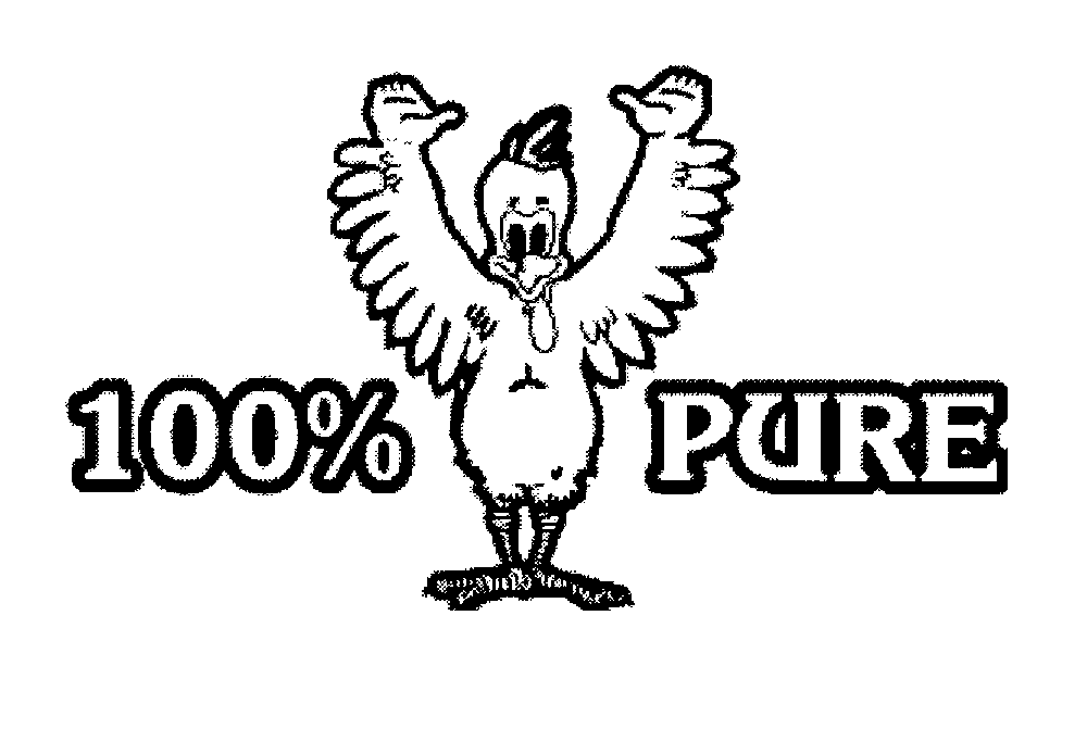 Trademark Logo 100% PURE