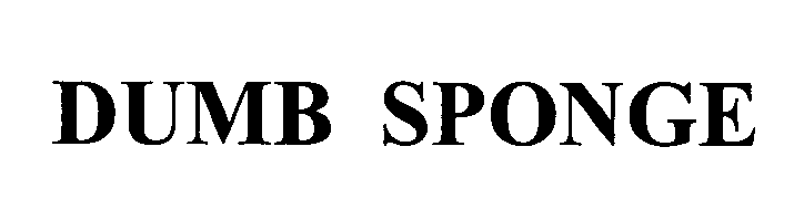 Trademark Logo DUMB SPONGE