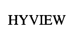 Trademark Logo HYVIEW
