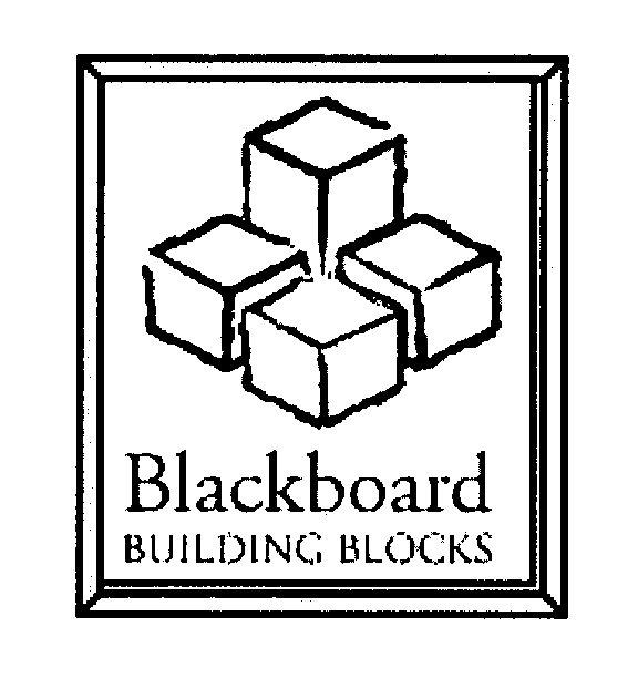 Trademark Logo BLACKBOARD BUILDING BLOCKS