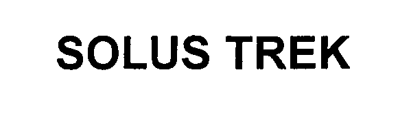Trademark Logo SOLUS TREK