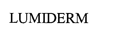 Trademark Logo LUMIDERM
