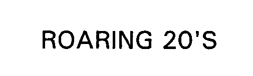 Trademark Logo ROARING 20'S