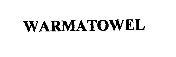 Trademark Logo WARMATOWEL