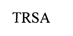 Trademark Logo TRSA