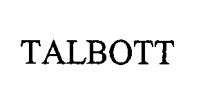 Trademark Logo TALBOTT