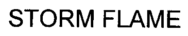 Trademark Logo STORM FLAME