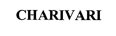 Trademark Logo CHARIVARI