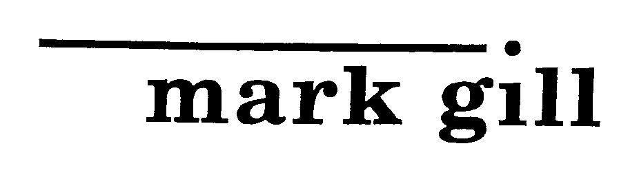 Trademark Logo MARK GILL