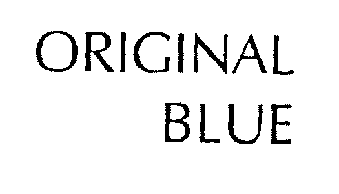 Trademark Logo ORIGINAL BLUE