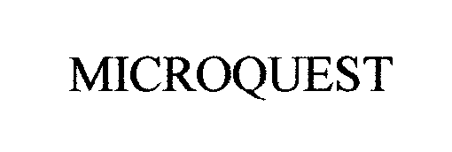 Trademark Logo MICROQUEST