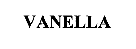 Trademark Logo VANELLA