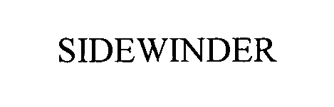 Trademark Logo SIDEWINDER