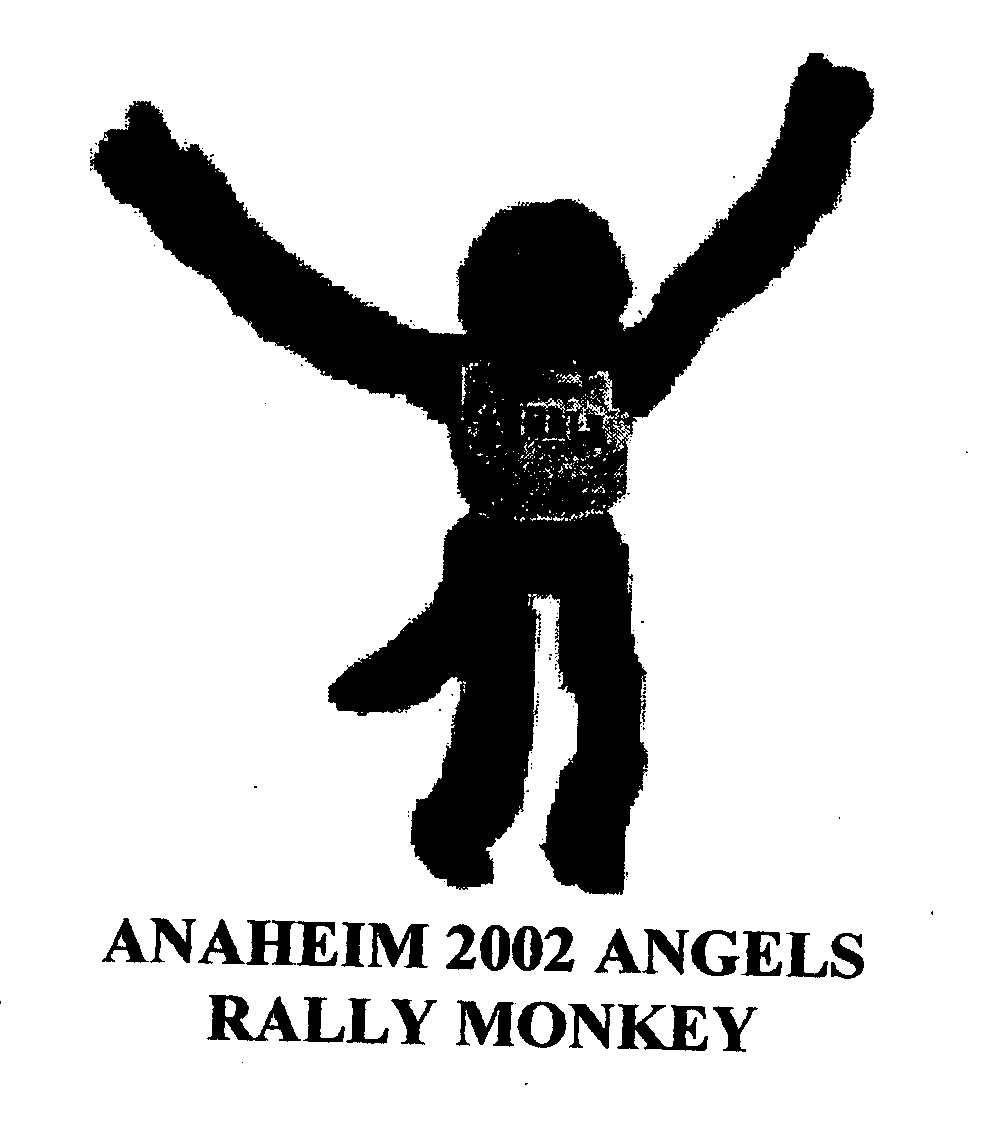  ANAHEIM 2002 ANGELS RALLY MONKEY