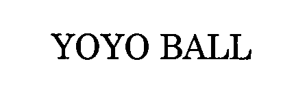 Trademark Logo YOYO BALL